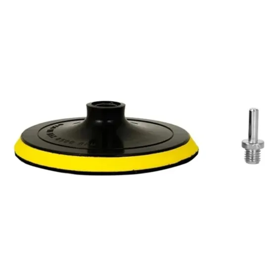 Lija Con Adaptador  Para Taladro O Amoladora 115mm/ 5 Lijas 