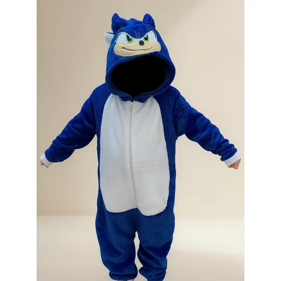 Pijamas Térmicas Sonic Enterizas Niños