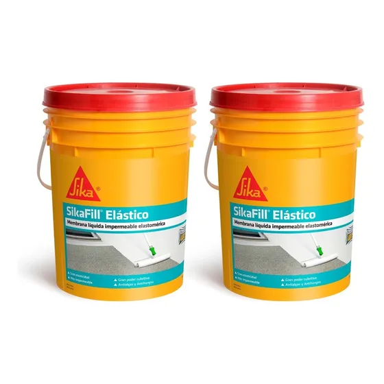 Membrana Liquida 20 + 20 Kg Pintura Sikafill Elastico Sika