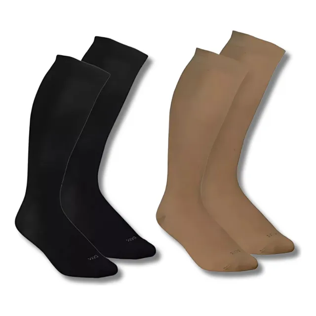 Medias Descanso Pack X2 Compresion Varices Viaje 15-20 Sox
