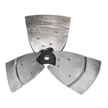 Helice Aspa 3 Palas Metalica 22 Con Buje 1/2