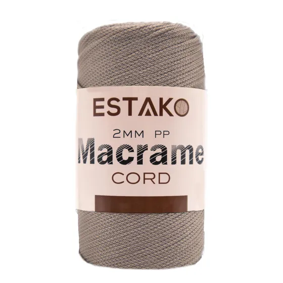 Cordón De Macramé De Poliéster 246 Yardas 100% Pp
