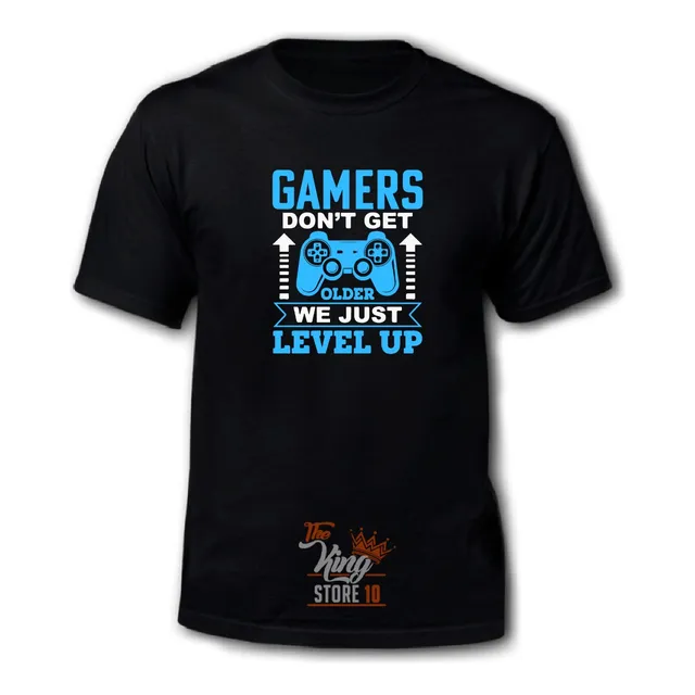 Polera, Gamer Don't Get Older, Playstation, Atari, Xxxxl 