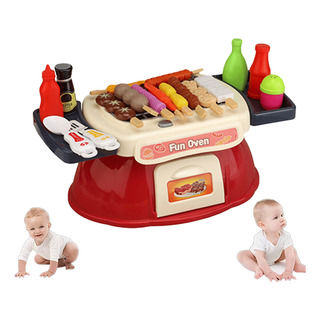 Juego Cocina Y Parrilla Realista 23pzs Para Niños Juego Cocina Y Parrilla Realista 23pzs Para Niños