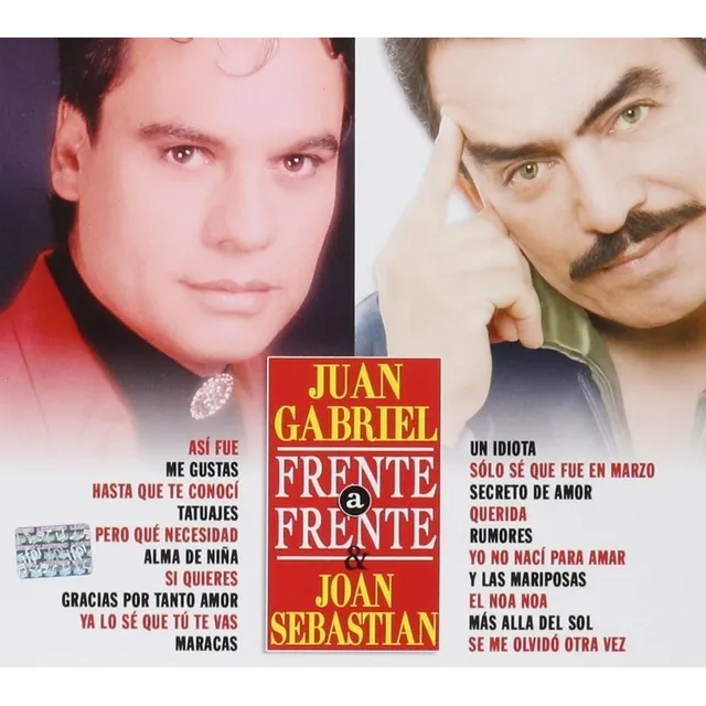 Frente A Frente Juan Gabrie Y Joan Sebastián | 2 Cds + Dvd 