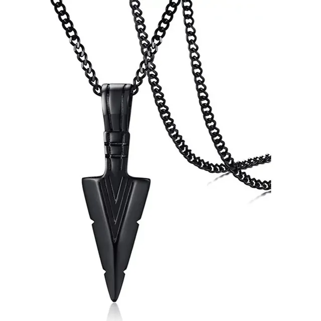 Collar Punta De Flecha Cadena Hip Hop Punk Rock Hombre Mujer