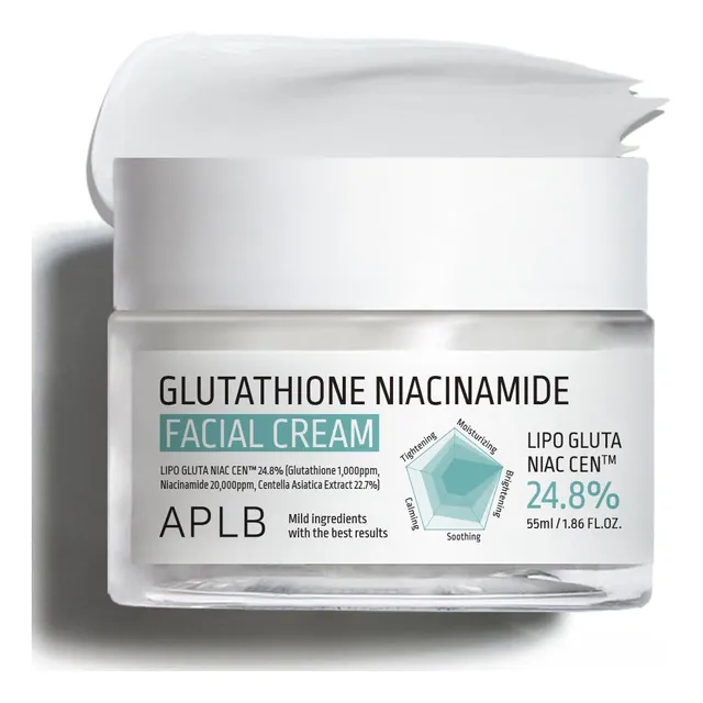 Aplb Glutatión Niacinamida Crema Facial | Lipo Gluta Niac Ce