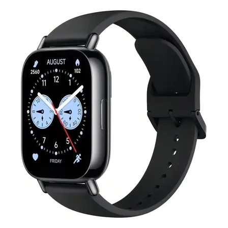 Smartwatch Xiaomi Redmi Watch 5 Lite 1.96 Preto Desenho Da Pulseira Milanese Milanês