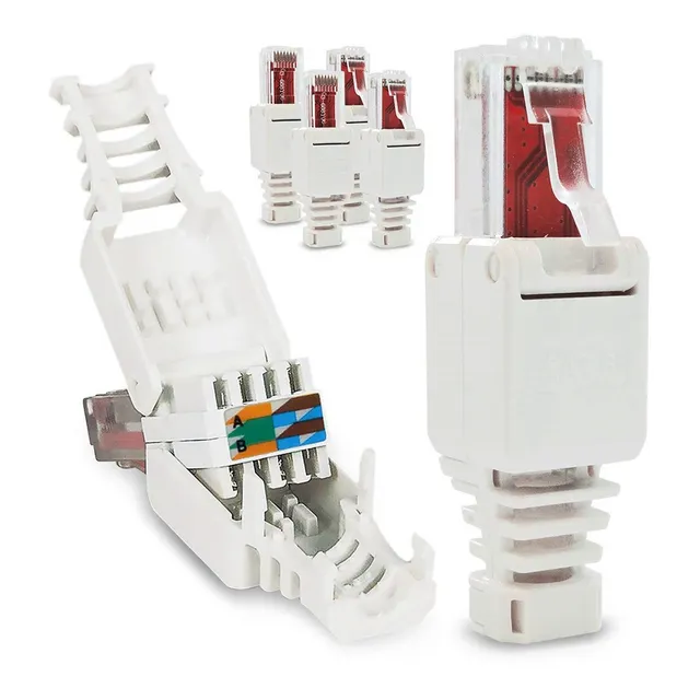 Conector Rj45 Cat6 Reusable