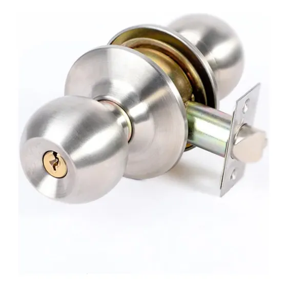 Cerradura De Pomo Con Llave Para Puertas De Interior Premium
