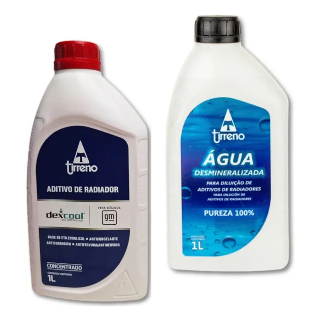 Aditivo Radiador Original Gm Concentrado Laranja + Àgua - 2l