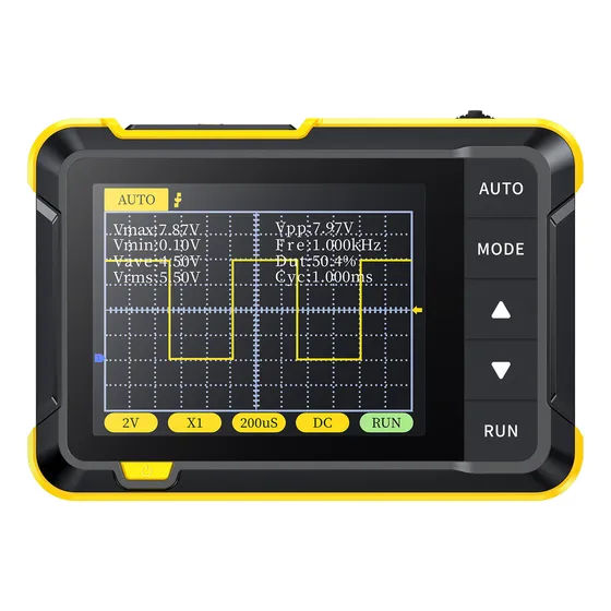 Osciloscópio Digital Com Tensão De 400v 200khz Portátil