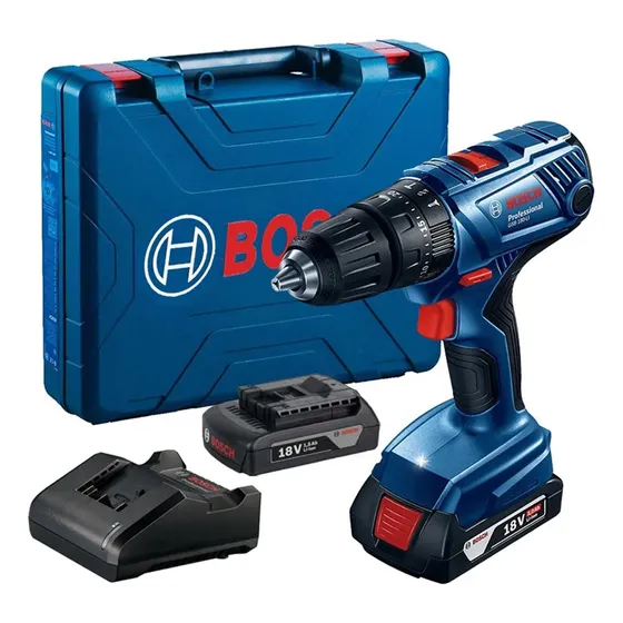 Taladro Percutor Gsb 180 Li + 2 Baterías + Cargador Bosch