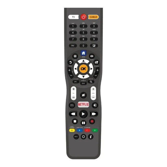 Control Remoto Para Izzi Crua-n Hdtv Con Botón Para Netflix 