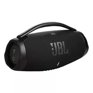 Caixa De Som Jbl Boombox 3 Wi-fi 180w 24hrs Reprodução-preto Caixa De Som Jbl Boombox 3 Wi-fi 180w 24hrs Reprodução-preto