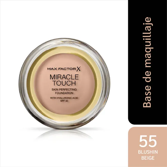Base de maquillaje Max Factor Miracle Touch Blushing Beige 55
