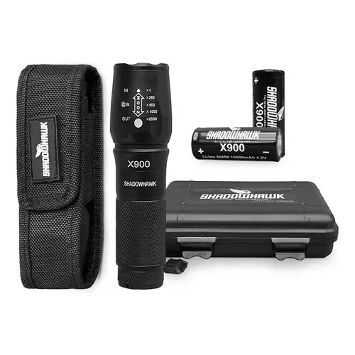 Lanterna X900 Original Shadowhawk Com Case E Bateria Extra