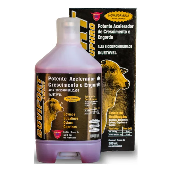 Modificador Orgânico Bovifort 500ml Vitamínico Animais