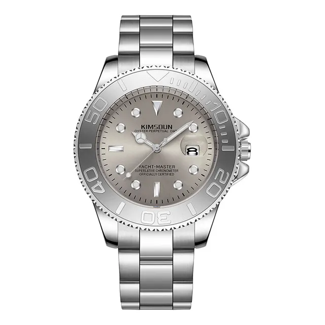 Reloj Náutico, Moderno, Con Correa De Acero, Para Hombre, Lu