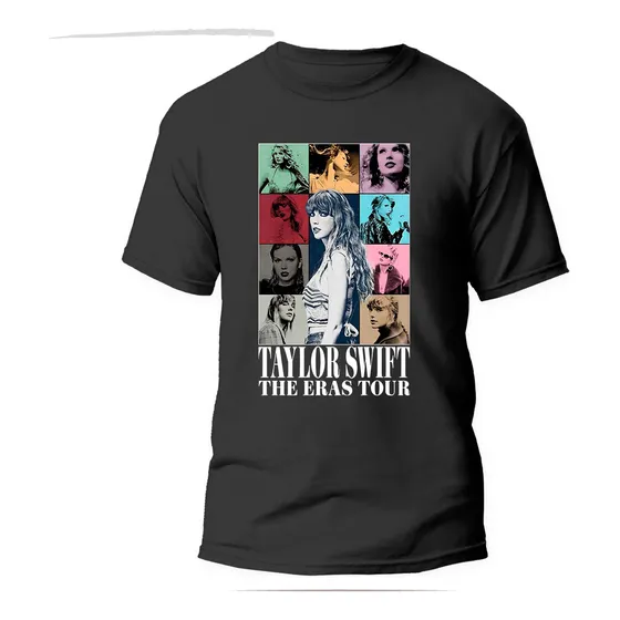 Camisa Camiseta Algodão Taylor Swift The Eras Tour Midnights