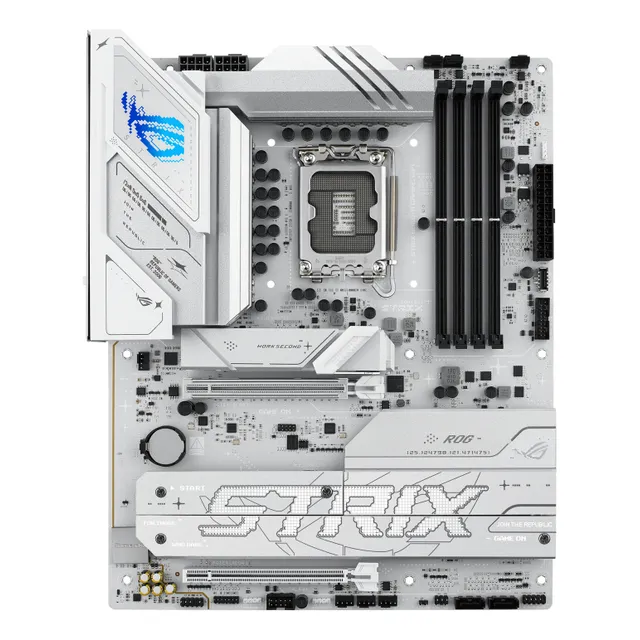 Tarjeta Madre Asus Rog Strix B860-a Gaming Wifi Lga1851 Ddr5 Color Blanco