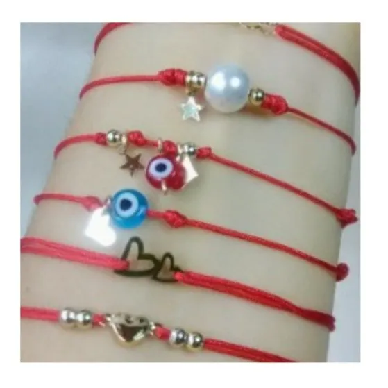 Accesorios @young_bijoux. Hilos Rojos De Protección