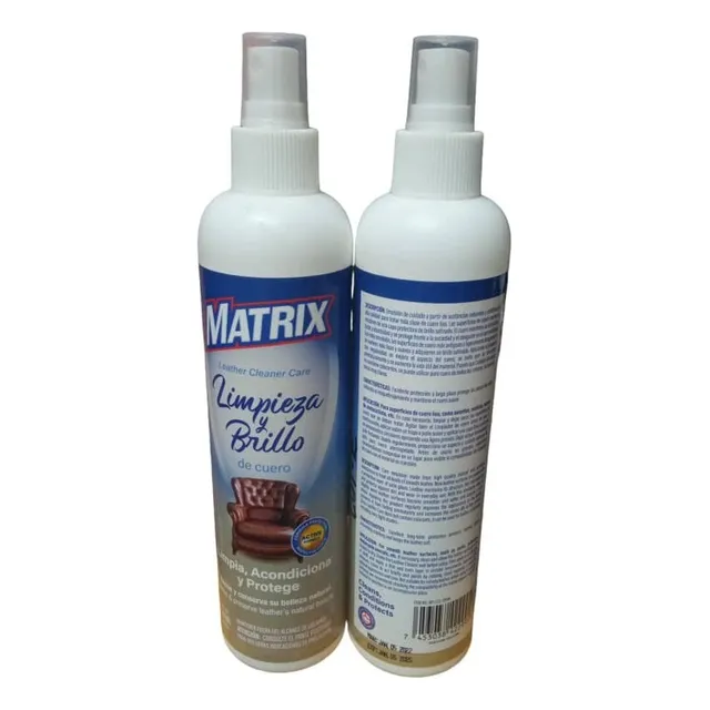 Limpiador Abrillantador De Cuero 295ml Marca Matrix