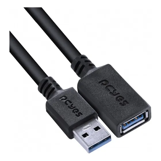 Cabo Extensor Usb A 3.0 M P/ F 2m - Puamf3-2 Pcyes