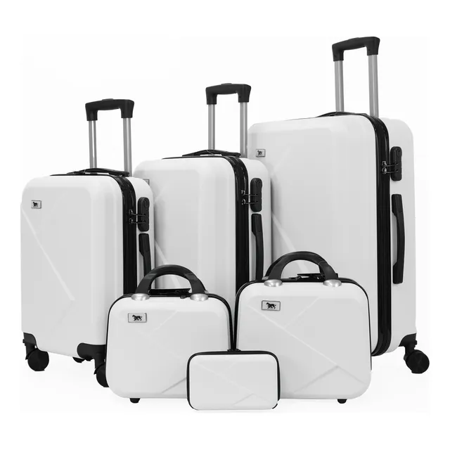 Kit 6 Malas E Frasqueiras De Viagem - Diversos Modelos