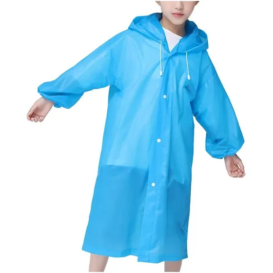 Excelente Pilot Infantil Impermeable Botones Lluvia Niño