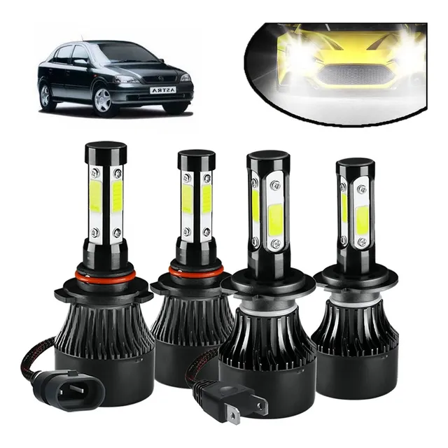 Kit De Faros Led Delanteros De 4 Lados For Chevrolet
