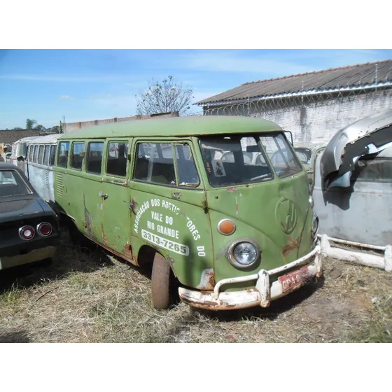 Vw Kombi Corujinha P/ Restaurar Estrutura Boa Sem Motor