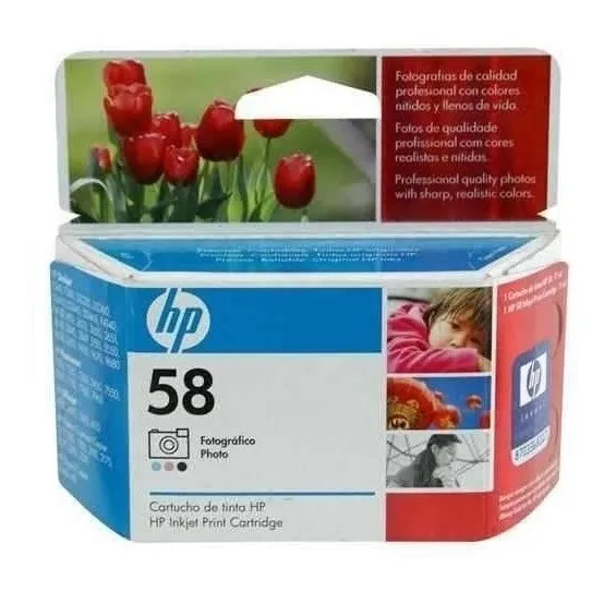 Hp 58 Fotografico Inkjet Print Cartridge