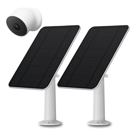 Panel Solar Compatible Con Google Nest Cam Outdoor O