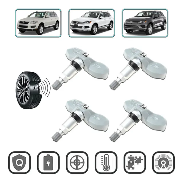Sensor Tpms Presion Llanta Para Volkswagen Touareg 2003-2015