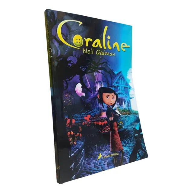 Libro Coraline (p. Blancas) - Neil Gaiman (a)