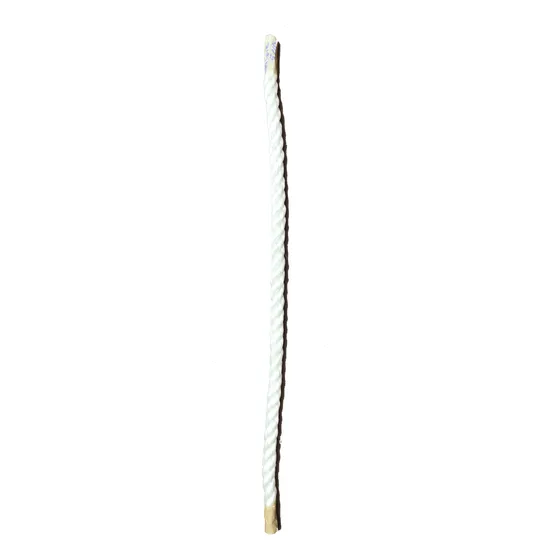 Soga Torcida Nylon Blanca 5/16 8mm 20m Uso Rudo Cuerda