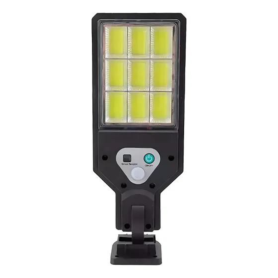 Foco Solar Tipo Poste Con Sensor De Movimiento