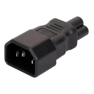 Adaptador De Corriente Iec320 C14 A C5 Pdu Ups Plug Adaptador De Corriente Iec320 C14 A C5 Pdu Ups Plug