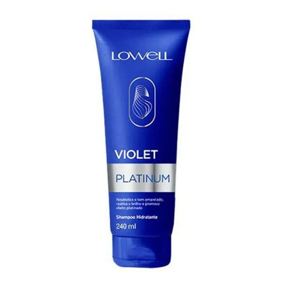 Lowell Violet Platinum Shampoo Hidratante 240ml