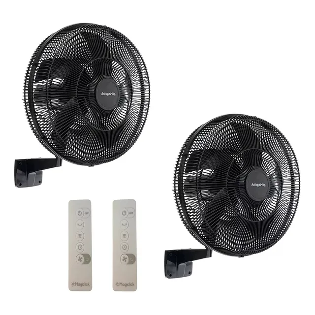 2 Ventilador Pared Semi Industrial 20 Potenciado C/ Control