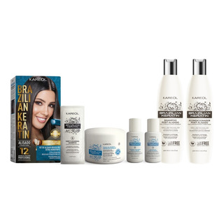 Kareol Alisado Brasileño · Todo Tipo De Cabello + Kit Post Kareol Alisado Brasileño · Todo Tipo De Cabello + Kit Post