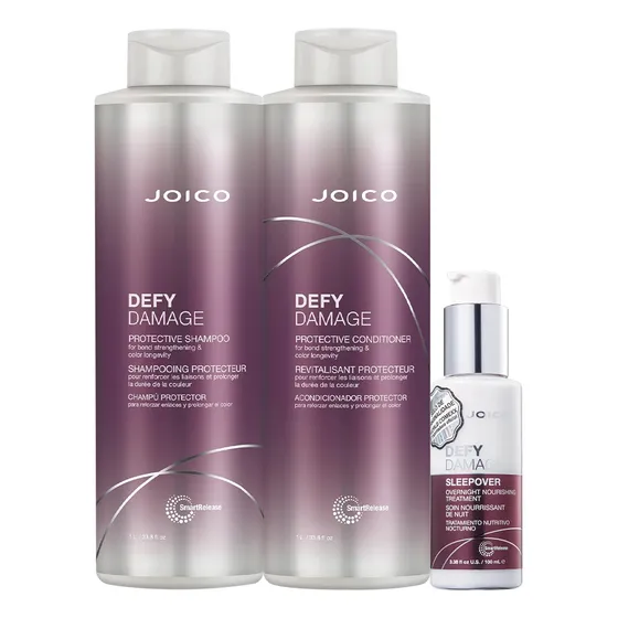 Kit Joico Defy Damage Protective Salon Leave-in (3 Produtos)