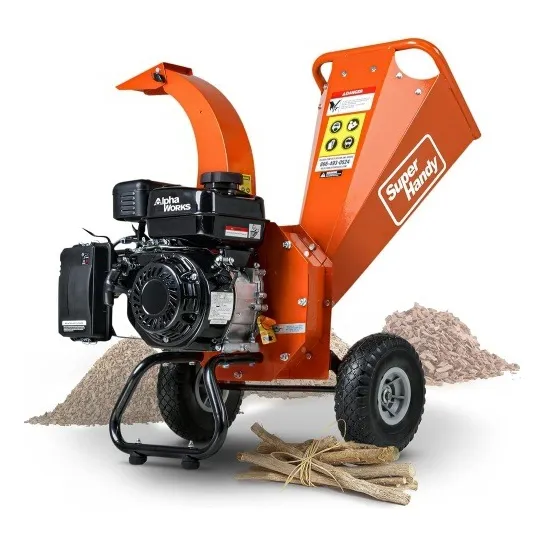 Superhandy Mini Wood Chipper Shredder Mulcher - Heavy Duty D