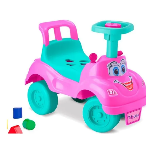 Totokinha Classica Didatico Infantil Primeiros Passos Rosa