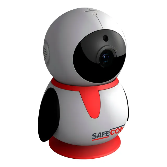 Cámara Monitor Perros Wifi Pingüino Ptz Visión Nocturna 
