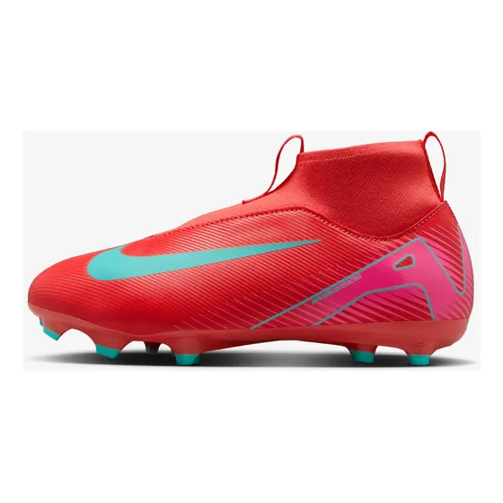 Botines Nike Jr. Mercurial Superfly 10 Academy Fútbol Rojo