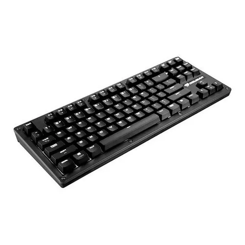Teclado Gamer Mecânico Cougar Puri Tkl Preto Cherry Blue-br Idioma Português Brasil