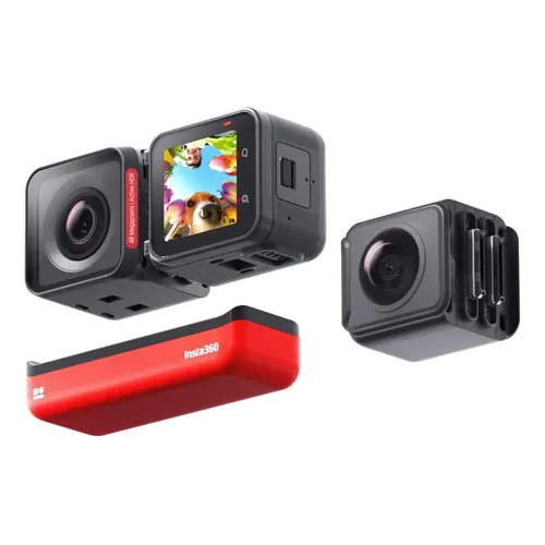 Câmera de Ação Insta360 One RS 1-Inch 360 Edition 6K com Sensores