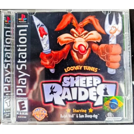 Sheep Raider (papa-léguas) Pt-br - Mídia Física - Ps1